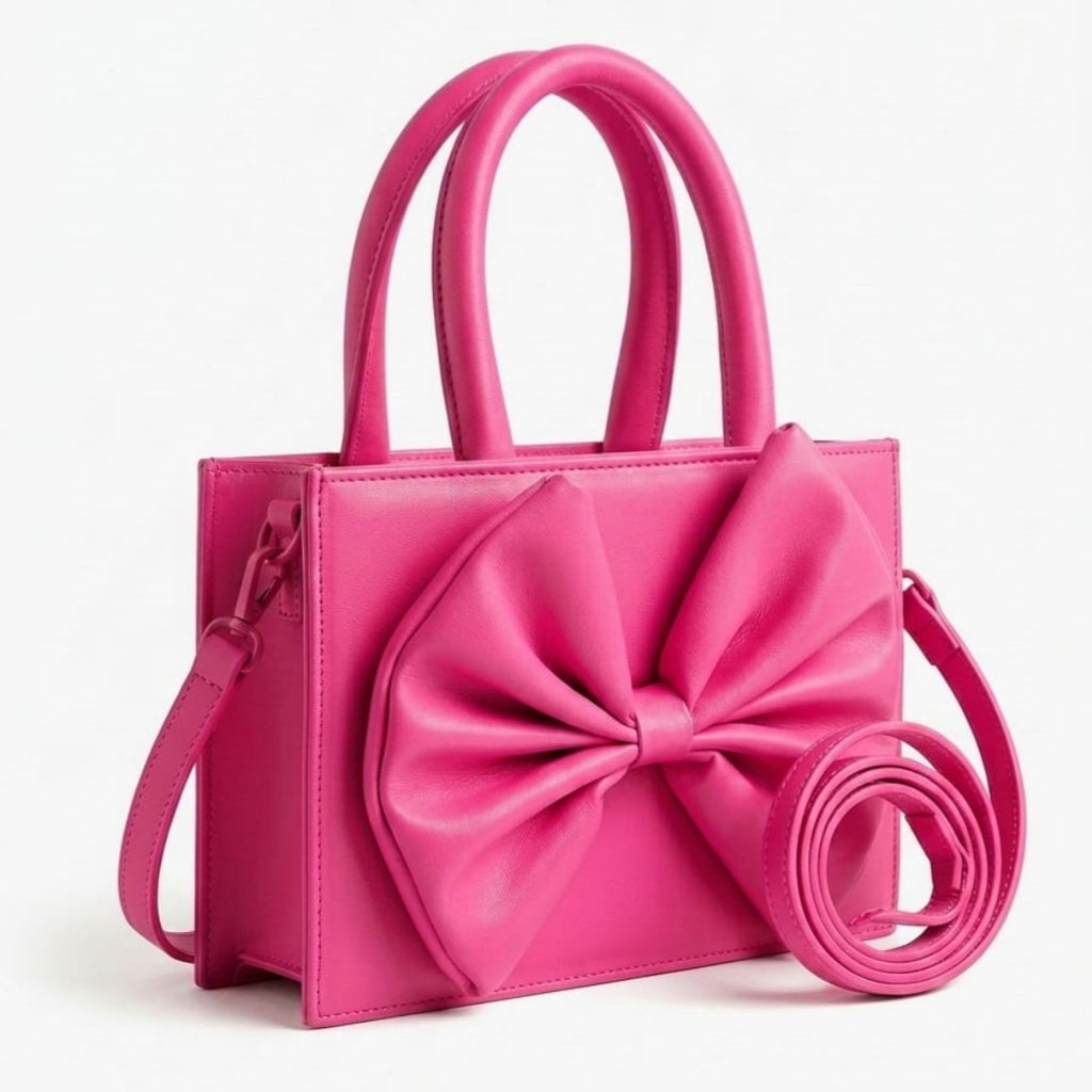 Elegant Bow Tote Handbag – Women's Crossbody & Top Handle Bag
