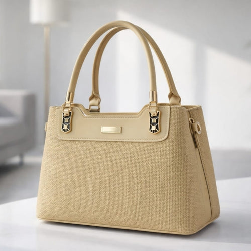 Classic Textured Tote Handbag – Women's Top Handle & Crossbody Bag