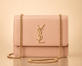 Luxury Crocodile Embossed Chain Shoulder Bag