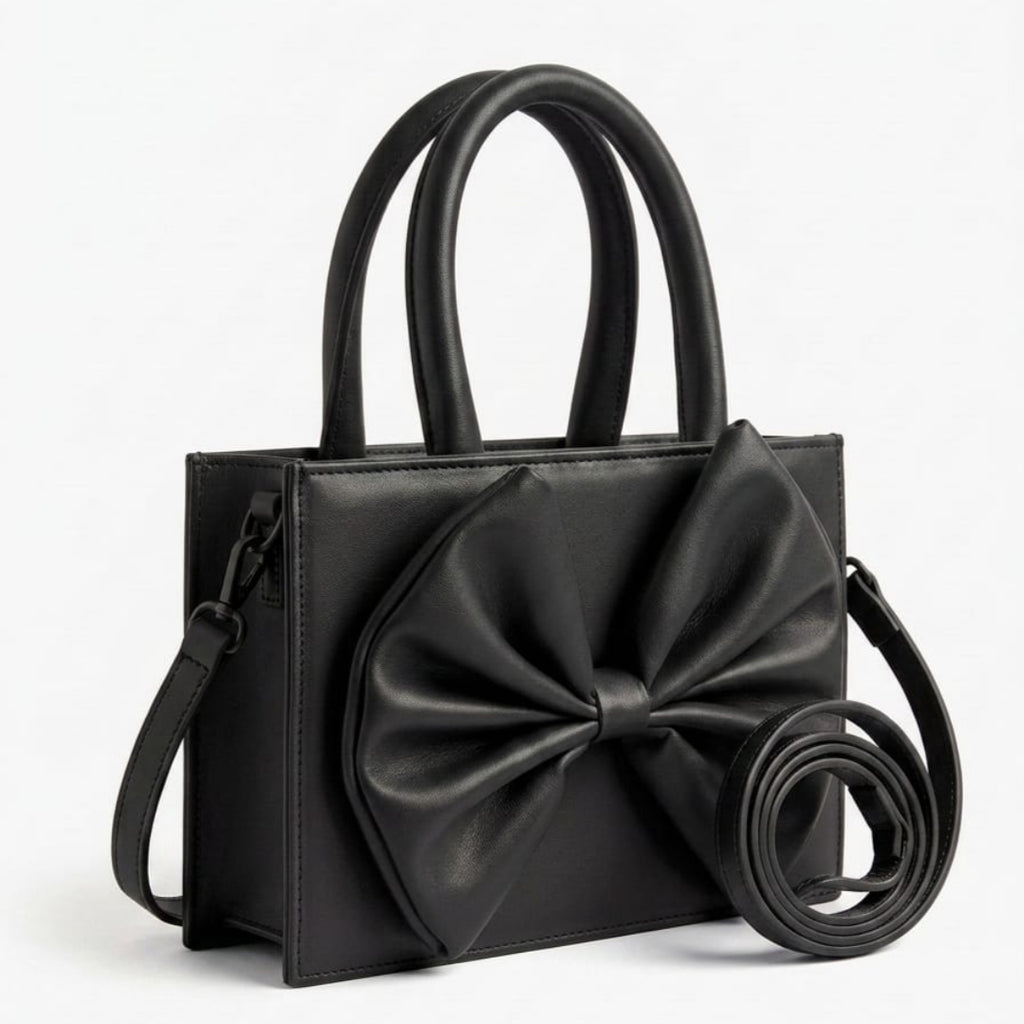 Elegant Bow Tote Handbag – Women's Crossbody & Top Handle Bag