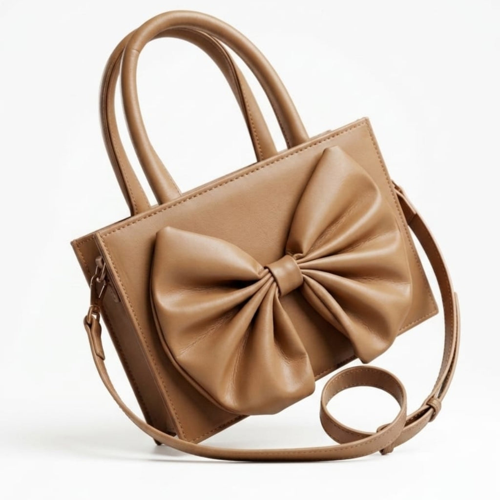 Elegant Bow Tote Handbag – Women's Crossbody & Top Handle Bag